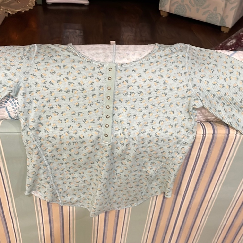 Henley Long Sleeve Top
